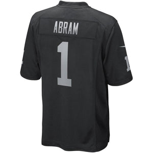 Johnathan Abram Oakland Raiders Nike Game Jersey - Black