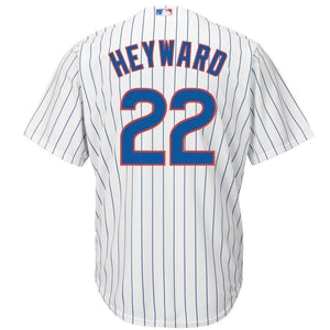 Jason Heyward Chicago Cubs Majestic Official Cool Base Player Jersey - White