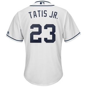 Fernando Tatis Jr. San Diego Padres Majestic Home Official Cool Base Player Jersey - White