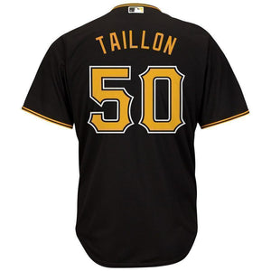 Jameson Taillon Pittsburgh Pirates Majestic Alternate Cool Base Replica Player Jersey - Black