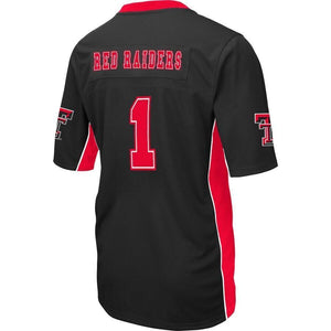 Texas Tech Red Raiders Colosseum Max Power Football Jersey - Black