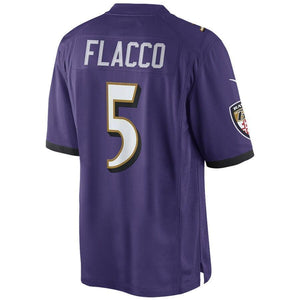 Joe Flacco Baltimore Ravens Nike Limited Jersey - Purple