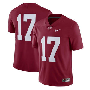 #17 Alabama Crimson Tide Nike Limited Football Jersey - Crimson