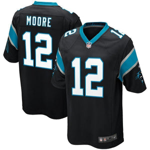 DJ Moore Carolina Panthers Nike Game Jersey - Black