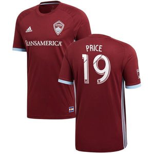 Jack Price Colorado Rapids 2018 Primary Player Jersey – Burgundy