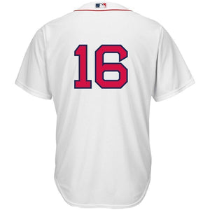 Andrew Benintendi Boston Red Sox Majestic Home Official Cool Base Replica Player Jersey - White