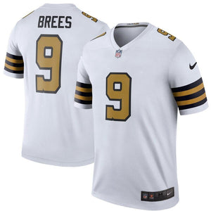 Drew Brees New Orleans Saints Nike Color Rush Legend Jersey - White