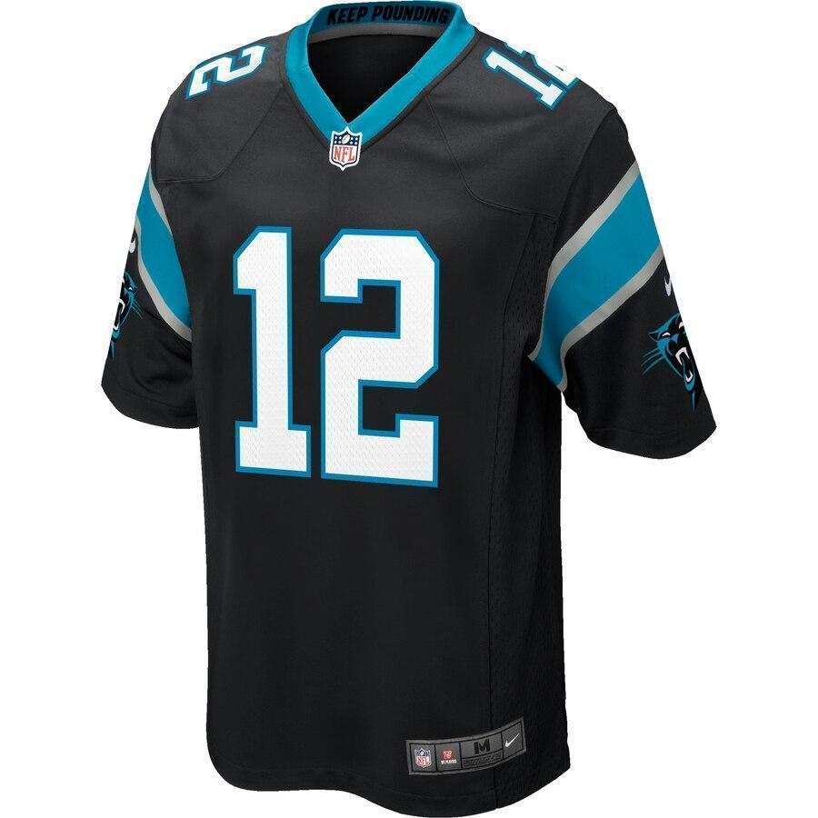 DJ Moore Carolina Panthers Nike Game Jersey - Black