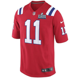 Julian Edelman New England Patriots Nike Super Bowl LIII Bound Alternate Game Jersey - Red