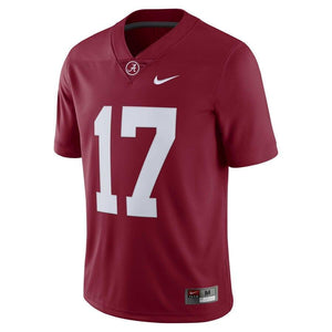 #17 Alabama Crimson Tide Nike Limited Football Jersey - Crimson