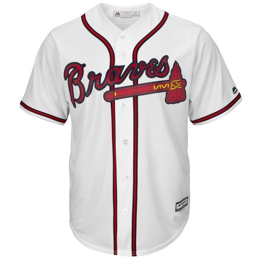 Ender Inciarte Atlanta Braves Majestic 2019 Home Cool Base Player Jersey – White