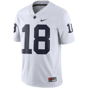 #18 Penn State Nittany Lions Nike Game Football Jersey - White