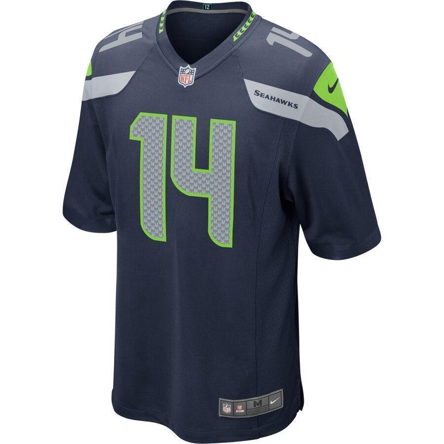 DK Metcalf Seattle Seahawks Nike Game Jersey - Navy