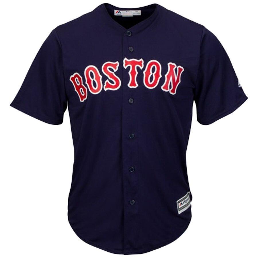 Boston Red Sox Majestic Official Cool Base Jersey - Navy