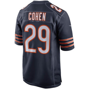 Tarik Cohen Chicago Bears Nike 100th Season Game Jersey - Navy