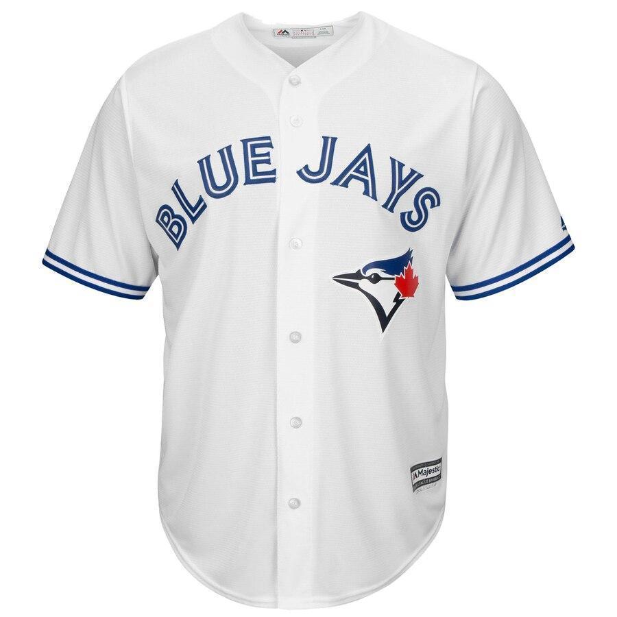 Dalton Pompey Toronto Blue Jays Majestic Cool Base Player Jersey - White