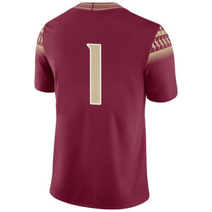 #1 Florida State Seminoles Nike Football Game Jersey - Garnet