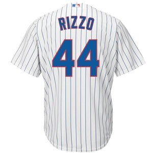 Anthony Rizzo Chicago Cubs Majestic Cool Base Player Jersey - White/Royal