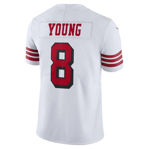 Steve Young San Francisco 49ers Nike Color Rush Vapor Untouchable Limited Retired Player Jersey - White