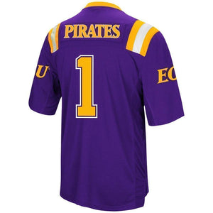 ECU Pirates Colosseum Foos-Ball Football Jersey – Purple