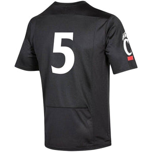 #5 Cincinnati Bearcats Under Armour Premier Football Jersey - Black