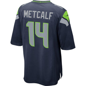 DK Metcalf Seattle Seahawks Nike Game Jersey - Navy