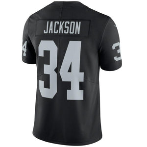 Bo Jackson Oakland Raiders Nike Retired Player Vapor Untouchable Limited Throwback Jersey - Black