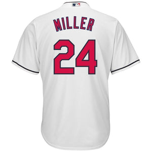 Andrew Miller Cleveland Indians Majestic Home Official Cool Base Player Jersey - White