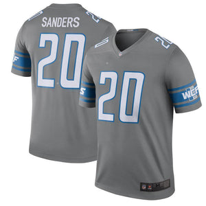 Barry Sanders Detroit Lions Retired Player American football jersey