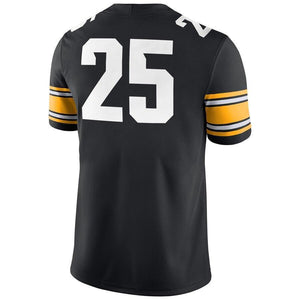 #25 Iowa Hawkeyes Nike Game Jersey - Black