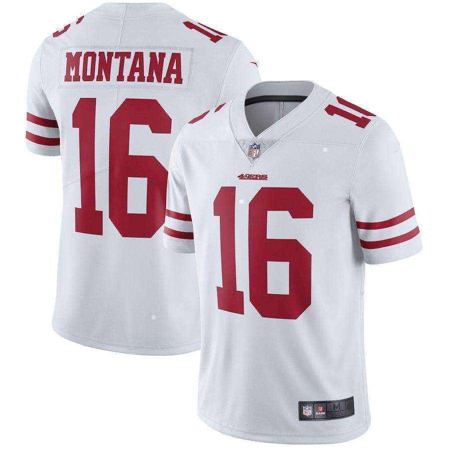 Joe Montana San Francisco 49ers Retired Player Limited Throwback Jersey