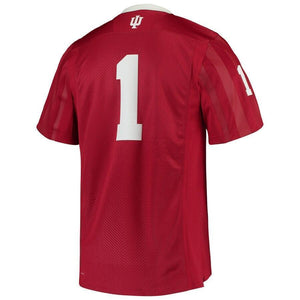 Indiana Hoosiers adidas Team Premier Football Jersey - Crimson