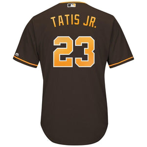 Fernando Tatis Jr. San Diego Padres Majestic Home Official Cool Base Player Jersey