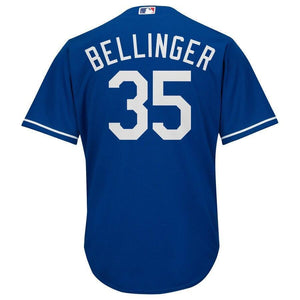 Cody Bellinger Los Angeles Dodgers Majestic Cool Base Player Jersey - White/Royal