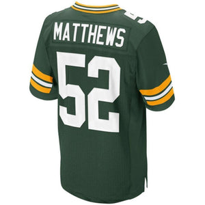 Clay Matthews Green Bay Packers Nike Elite Jersey - Green