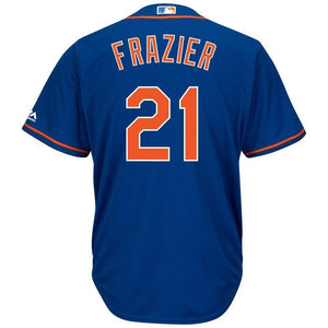 Todd Frazier New York Mets Majestic Official Cool Base Player Jersey - Royal