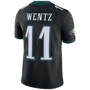 Carson Wentz Philadelphia Eagles Nike Vapor Untouchable Limited Player Jersey - Black