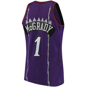 Tracy McGrady Toronto Raptors Mitchell & Ness 1998-99 Hardwood Classics Swingman Jersey - Purple/White