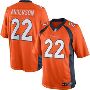 CJ Anderson Denver Broncos Nike Limited Jersey - Orange