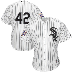 Chicago White Sox Majestic 2019 Jackie Robinson Day Official Cool Base Jersey – White