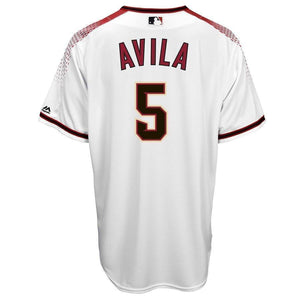 Alex Avila Arizona Diamondbacks Majestic Home Cool Base Player Jersey – White