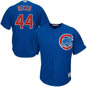 Anthony Rizzo Chicago Cubs Majestic Cool Base Player Jersey - White/Royal