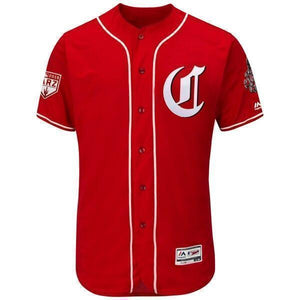 Yasiel Puig Cincinnati Reds Majestic 2019 Spring Training Flex Base Player Jersey - Scarlet