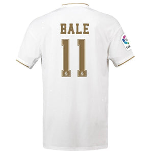 Gareth Bale Real Madrid Home Soccer Jersey 2019-20 Jersey – White