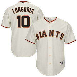 Evan Longoria San Francisco Giants Majestic Alternate Cool Base Player Jersey – Black