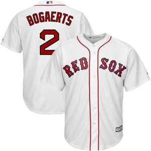 Xander Bogaerts Boston Red Sox Majestic Cool Base Player Jersey - White