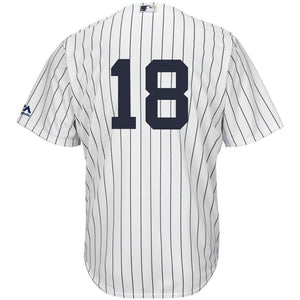 Didi Gregorius New York Yankees Majestic Home Official Cool Base Replica Player Jersey - White