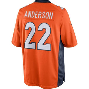 CJ Anderson Denver Broncos Nike Limited Jersey - Orange