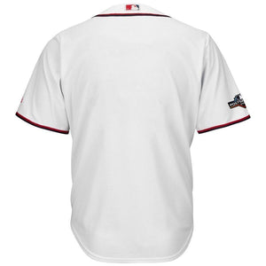 Washington Nationals Majestic 2019 Postseason Official Cool Base Team Jersey - White