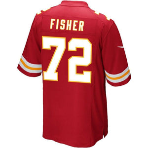 Eric Fisher Kansas City Chiefs Nike Game Jersey - Red